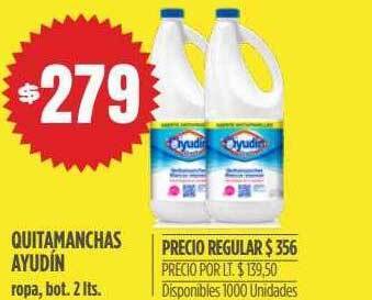Supermercados Vea Quitamanchas Ayudín oferta