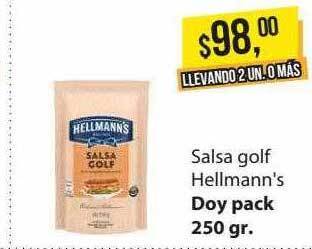 Supermercados Damesco Salsa Golf Hellmann's oferta
