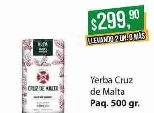Supermercados Damesco Yerba Cruz De Malta oferta