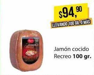 Supermercados Damesco Jamón Cocido Recreo oferta