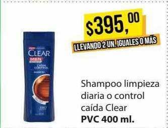 Supermercados Damesco Shampoo Limpieza Diaria O Control Caída Clear oferta