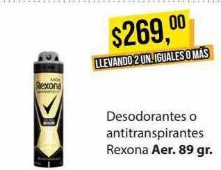 Supermercados Damesco Desodorantes O Antitranspirantes Rexona oferta