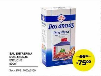 Atomo Conviene Sal Entrefina Dos Anclas oferta