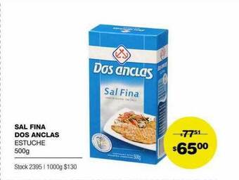 Atomo Conviene Sal Fina Dos Anclas oferta