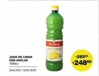 Atomo Conviene Jugo De Limon Dos Anclas oferta