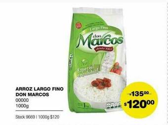 Atomo Conviene Arroz Largo Fino Don Marcos oferta