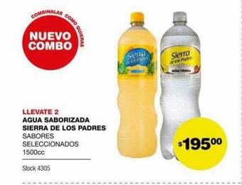 Atomo Conviene Agua Saborizada Sierra De Los Padres oferta
