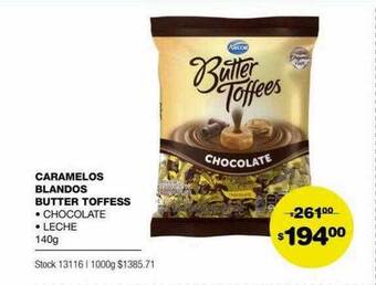 Atomo Conviene Caramelos Blandos Butter Toffess oferta