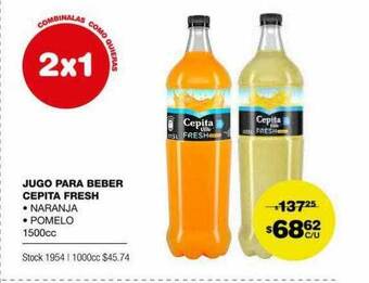 Atomo Conviene Jugo Para Beber Cepita Fresh oferta