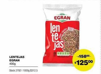 Atomo Conviene Lentejas Egran oferta