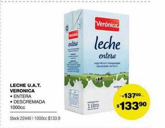 Atomo Conviene Leche U.a.t. Veronica oferta