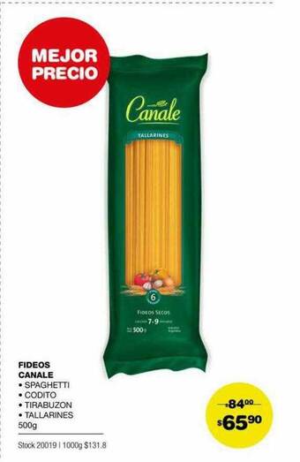 Atomo Conviene Fideos Canale oferta