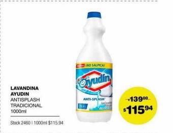 Atomo Conviene Lavandina Ayudin oferta