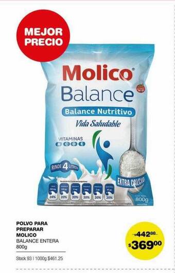 Atomo Conviene Polvo Para Preparar Molico oferta