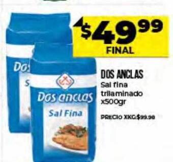 Supermayorista Vital Dos Anclas Sal Fina Trilaminado oferta