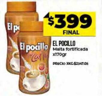 Supermayorista Vital El Pocillo Malta Fortificada oferta