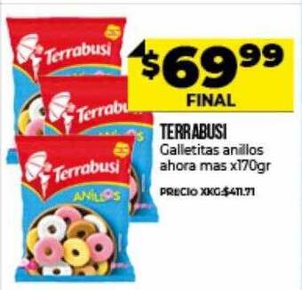 Supermayorista Vital Terrabusi Galletitas Anillos Ahora Mas oferta