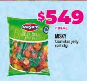Supermayorista Vital Misky Gomitas Jelly Roll oferta