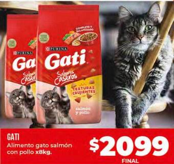 Supermayorista Vital Gati Alimento Gato Salmón Con Pollo oferta