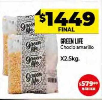 Supermayorista Vital Green Life Choclo Amarillo oferta