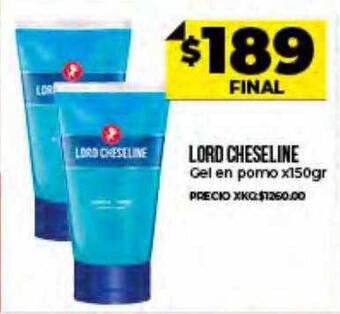 Supermayorista Vital Lord Cheseline Gel En Pomo oferta