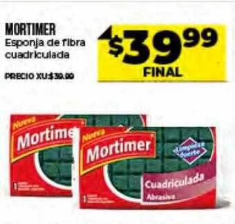 Supermayorista Vital Mortimer Esponja De Fibra Cuadriculada oferta
