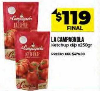 Supermayorista Vital La Campagnola Ketchup oferta
