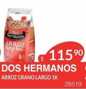 Masivos Dos Hermanos Arroz Grano Largo oferta