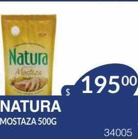 Masivos Natura Mostaza oferta