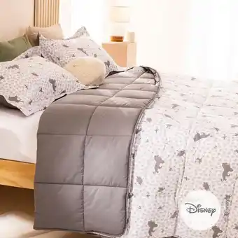 Arredo Cubrecama queen size manchas el rey león oferta