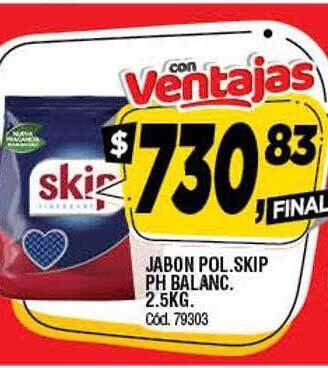 Supermercados Yaguar Jabon Pol Skip Ph Balanc oferta