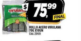Supermercados Yaguar Rollo Acero Virulana oferta