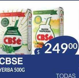 Masivos Cbse Yerba oferta