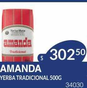 Masivos Amanda Yerba Tradicional oferta