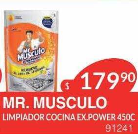 Masivos Mr. Musculo Limpiador Cocina Ex. Power oferta