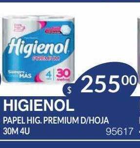 Masivos Higienol Papel Hig. Premium D Hoja oferta