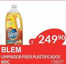 Masivos Blem Limpiador Pisos Plastificados 800c oferta