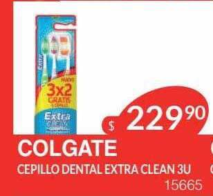 Masivos Colgate Cepillo Dental Extra Clean oferta