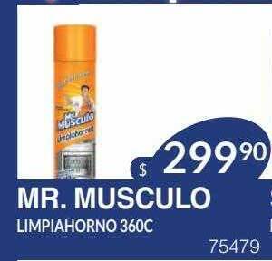 Masivos Mr. Musculo Limpiahorno oferta