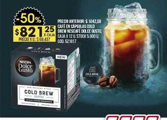 Coto Café En Cápsulas Cold Brew Nescafé Dolce Gusto oferta