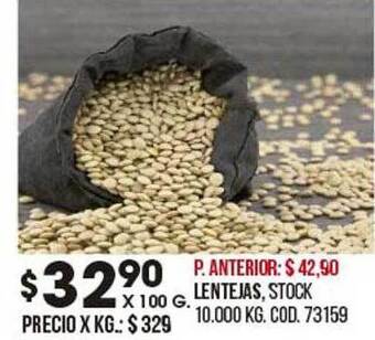 Coto Lentejas oferta