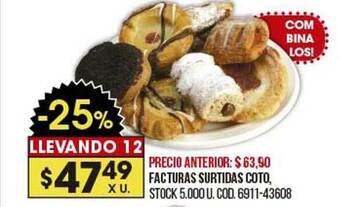 Coto Facturas Surtidas Coto oferta