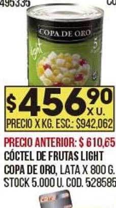 Coto Cóctel De Frutas Light Copa De Oro oferta