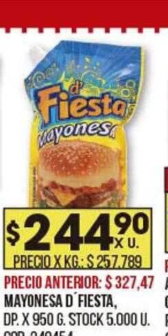 Coto Mayonesa D'fiesta oferta