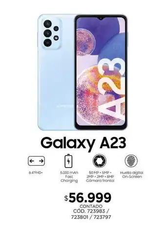 Coppel Galaxy A23 oferta