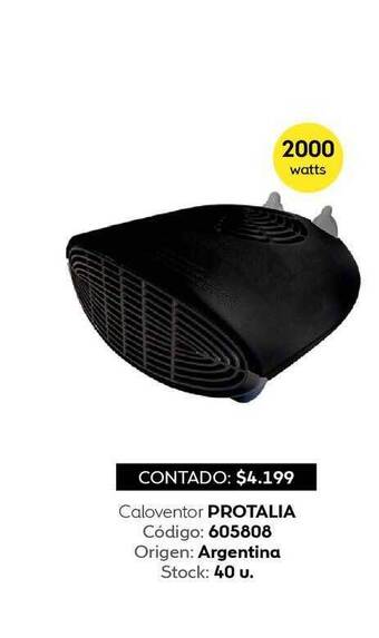 Coppel Caloventor Protalia oferta