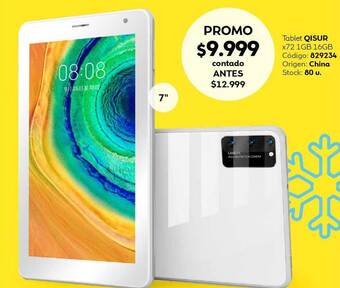 Coppel Tablet Qisur oferta