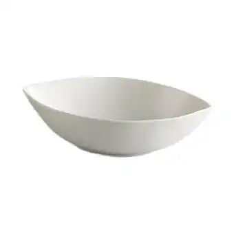 Prestigio Horeca by volf ensaladera de porcelana hoja gourmet 21 x 33 cm oferta