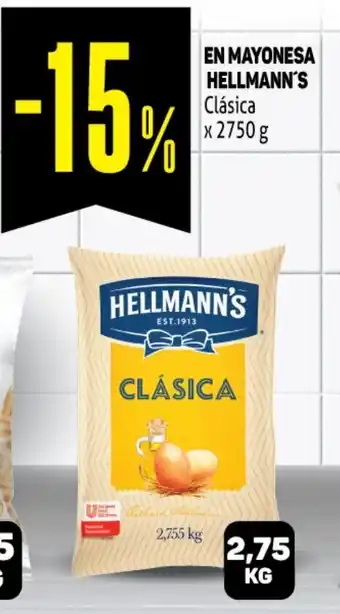 Makro Hellmann's En Mayonesa x 2750kg oferta