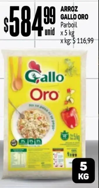 Makro Gallo Oro Arroz 5kg oferta